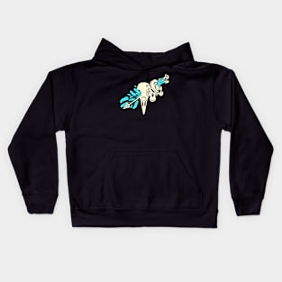 smoke and feathers 3 Kids Hoodie